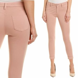 J Brand Anja Clean Vinca Cuffed Crop Jeans Sz 28